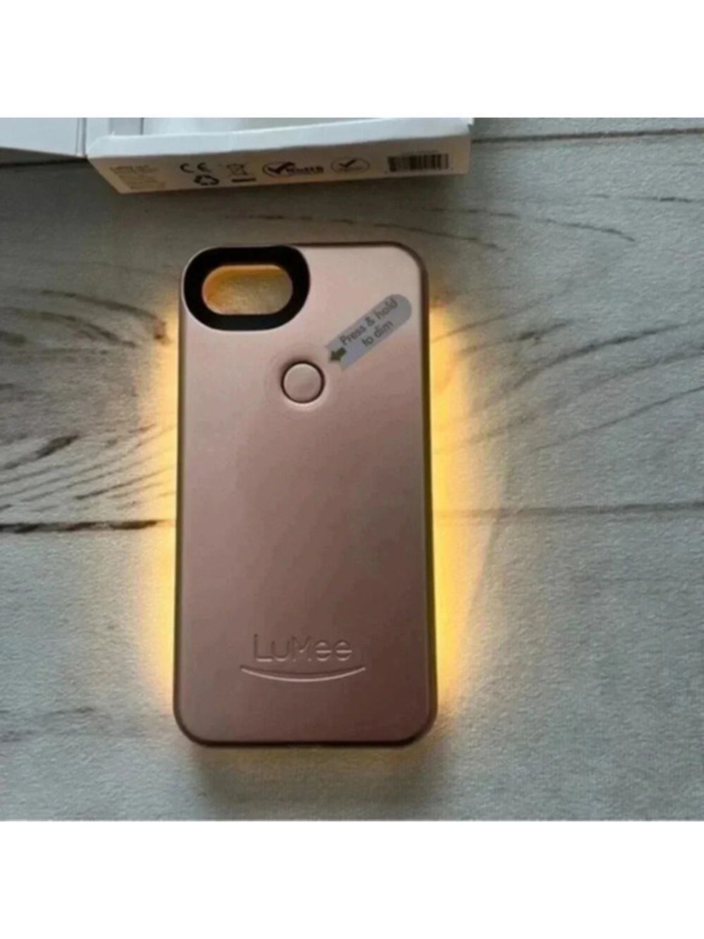 LUMEE two phone case the original selfie case facing lights iPhone  7 6,…
